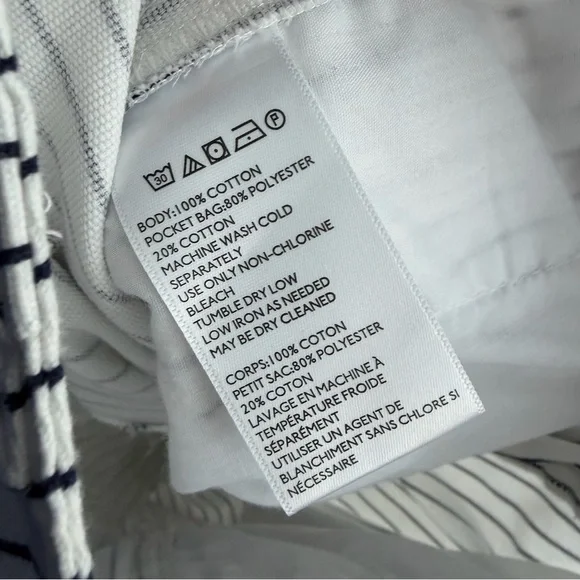 UO Urban Outfitters Mack Striped Pleated High-Waisted Trouser Pant Streetwear - Picture 6 of 7